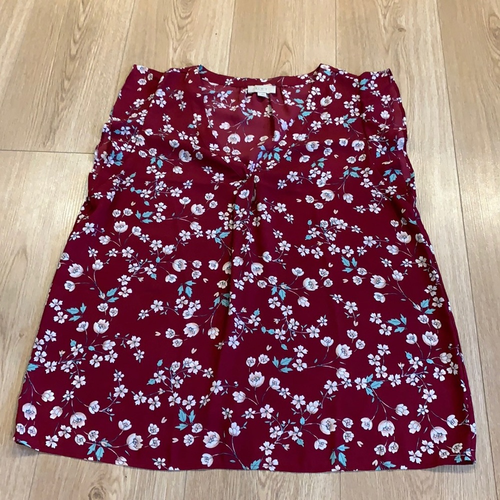 Loft Floral Blouse